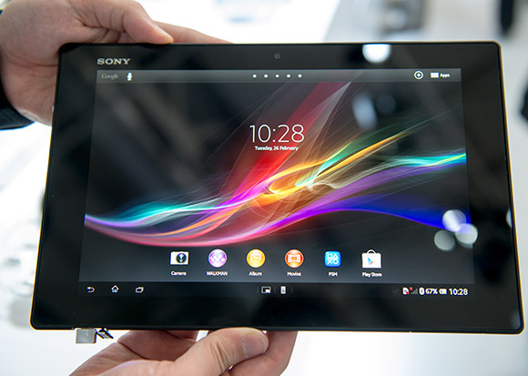 Sony Xperia Tablet Z first look
