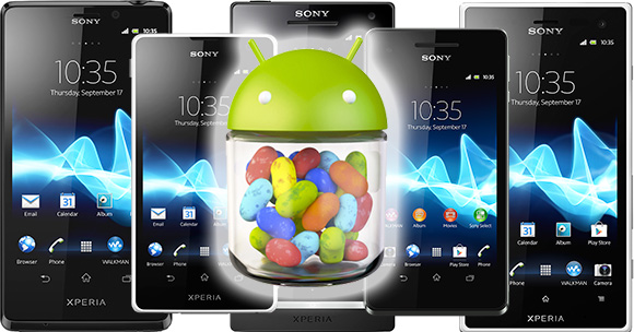 Android Jelly Bean available for Xperia P, Xperia Go and Xperia E dual